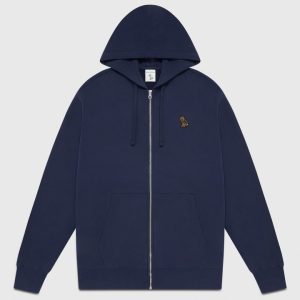 Classic Full-Zip Hoodie Blue