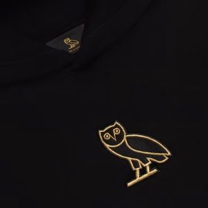 Classic Owl Hoodie Black